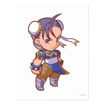 Pocket Fighter Chun-Li 2 Postcard