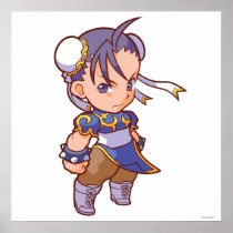 Pocket Fighter Chun-Li 2 Print