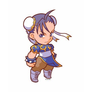 Pocket Fighter Chun-Li 2 shirt