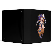 Pocket Fighter Chun-Li 3 Ring Binders