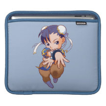 Pocket Fighter Chun-Li iPad Sleeve
