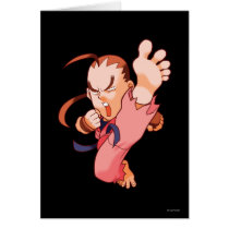 Pocket Fighter Dan 2 Greeting Card