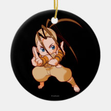 Pocket Fighter Ibuki Christmas Tree Ornament