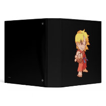 Pocket Fighter Ken 2 3 Ring Binders