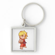 Pocket Fighter Ken 2 Keychain
