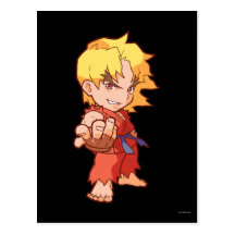 Pocket Fighter Ken 2 Postcards