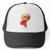 Pocket Fighter Ken Mesh Hats