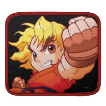 Pocket Fighter Ken iPad Sleeve