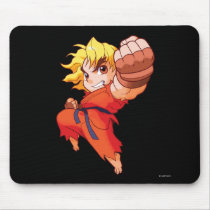 Pocket Fighter Ken Mouse Pad