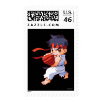 Pocket Fighter Ryu 2 Postage Stamps