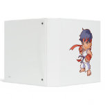 Pocket Fighter Ryu 3 Ring Binders