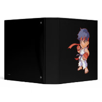 Pocket Fighter Ryu 3 Ring Binder