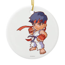 Pocket Fighter Ryu Christmas Tree Ornament