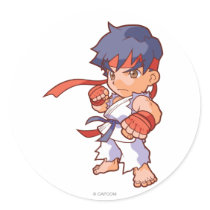 Pocket Fighter Ryu Sticker