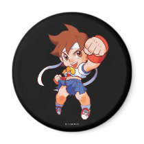 Pocket Fighter Sakura 2 Magnets