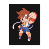 Pocket Fighter Sakura 2 Postcard