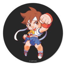 Pocket Fighter Sakura 2 Stickers