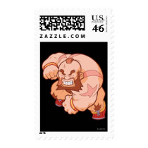 Pocket Fighter Zangief 2 Postage Stamps