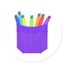 Pocket full of Pencils stickers