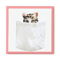 Pocket Kitty Magnet