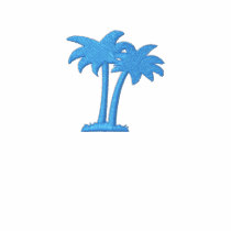 Pocket Palms Hoodie embroidered shirts