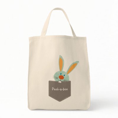 POCKET PALS :: Bunny Rabbit 2 Tote Bag by simplysweetart