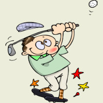 Pocket sized golfer T-Shirt