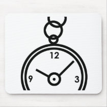 Pocket Watch Case Mousepads