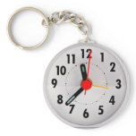 Pocket watch look key chains