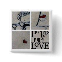 Pockets full of Love 2 Button (BU02)