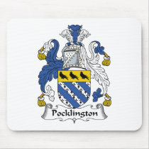 Pocklington Family Crest mousepads