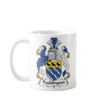 Pocklington Family Crest mugs