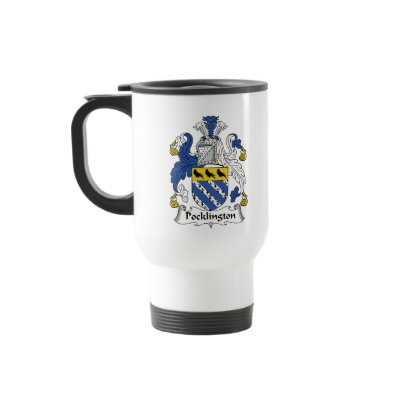 Pocklington Family Crest Coffee Mug by coatsofarms