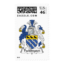 Pocklington Family Crest postage