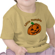 Poco bebé de la calabaza playeras