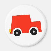 Poco coche rojo iman