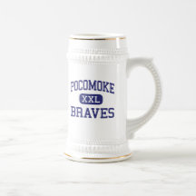 Pocomoke Braves Middle Pocomoke City Mugs