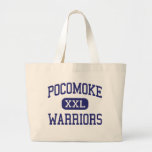 Pocomoke - Warriors - High - Pocomoke City Tote Bags