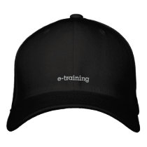 pod-e-training Black Wool Baseball Cap