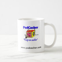 Podcacher podcast mugs