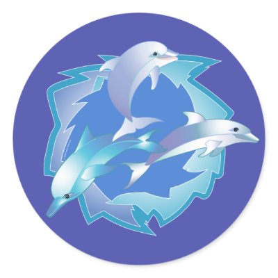 Poddies Round Stickers by la2hawaii