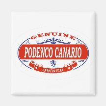Podenco Canario  Fridge Magnet