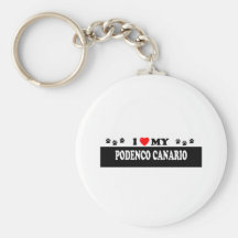 PODENCO CANARIO KEYCHAIN