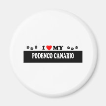 PODENCO CANARIO MAGNET