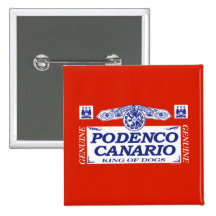 Podenco Canario Pinback Buttons