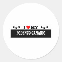 PODENCO CANARIO STICKER
