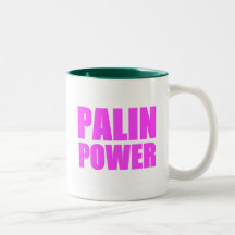 Poder de Palin, camisetas de Sarah Palin Taza