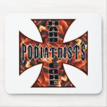 Podiatrist Hard Core Mouse Mats