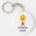 Podiatry Chick Key Chain