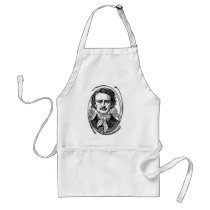 Poe 2~~~Edgar Allen Poe~~~~Altered Art Aprons